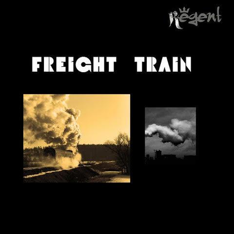 black box with the text "freight train"