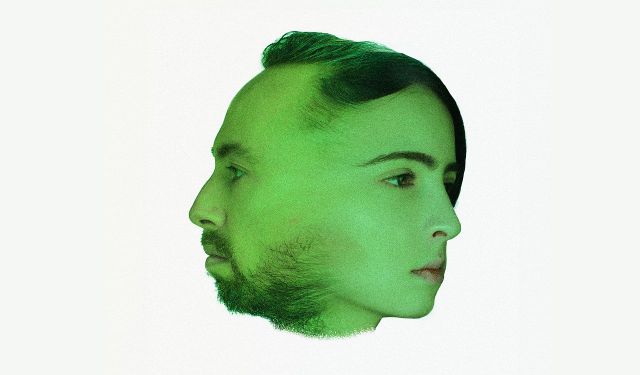 profile of a man and a woman